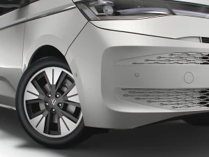 Volkswagen T7 Multivan TDI 2023 3D Model