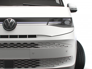 Volkswagen T7 Multivan TDI 2023 Model 3D
