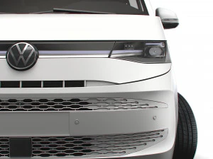 Volkswagen T7 Multivan TDI 2023 3D Model