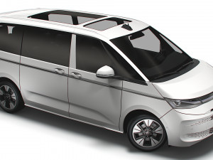 Volkswagen T7 Multivan TDI 2023 Model 3D