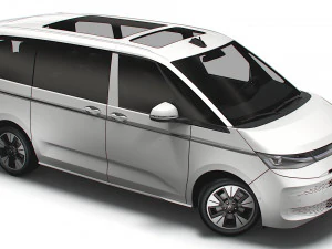 Volkswagen T7 Multivan TDI 2023 3D Model