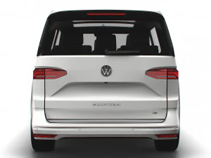 Volkswagen T7 Multivan TDI 2023 3D Model