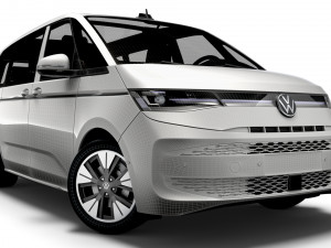 Volkswagen T7 Multivan TDI 2023 Model 3D