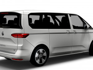 Volkswagen T7 Multivan TDI 2023 Model 3D