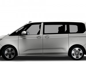 Volkswagen T7 Multivan TDI 2023 Model 3D