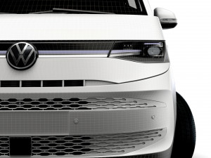 Volkswagen T7 Multivan TDI 2023 Model 3D