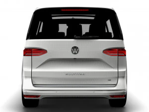 Volkswagen T7 Multivan TDI 2023 3D Model
