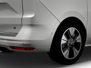 Volkswagen T7 Multivan TDI 2023 Model 3D