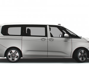Volkswagen T7 Multivan TDI Long 2023 3D Model