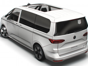 Volkswagen T7 Multivan TDI Long 2023 3D Model