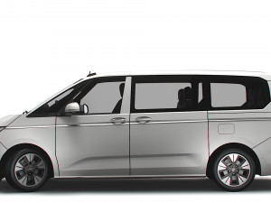 Volkswagen T7 Multivan TDI Long 2023 3D Model