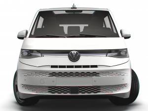 Volkswagen T7 Multivan TDI Long 2023 3D Model