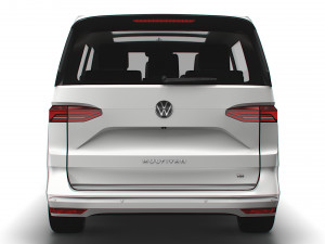 Volkswagen T7 Multivan TDI Long 2023 3D Model