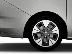Volkswagen T7 Multivan TDI Long 2023 3D Model