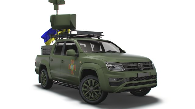 Volkswagen Amarok REW Bukovel 2022 3D 模型 .c4d .max .obj .3ds .fbx .stl .blend 
