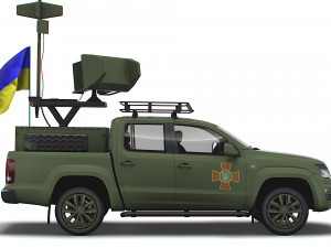 Volkswagen Amarok REW Bukovel 2022 3D 模型