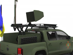 Volkswagen Amarok REW Bukovel 2022 3D Model