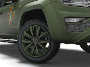 Volkswagen Amarok REW Bukovel 2022 3D 模型