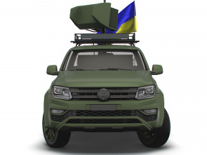 Volkswagen Amarok REW Bukovel 2022 3D 模型