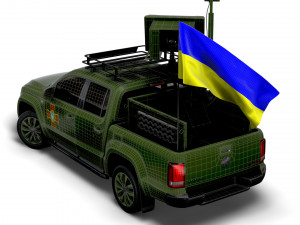 Volkswagen Amarok REW Bukovel 2022 3D 模型