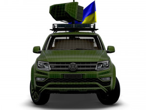 Volkswagen Amarok REW Bukovel 2022 3D 模型