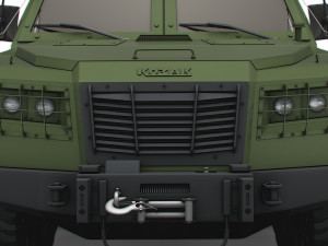 Kozak 2M1 Command Vehicle 2022 3D Model