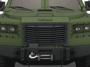 Kozak 2M1 Command Vehicle 2022 3D Model
