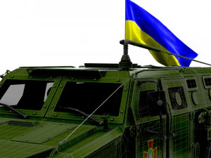 Kozak 2M1 Command Vehicle 2022 3D Model