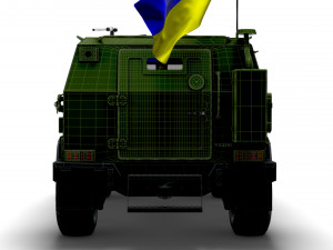 Kozak 2M1 Command Vehicle 2022 3D Model