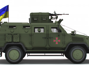 Kozak 2M1 NSVT MachineGun 2022 Model 3D