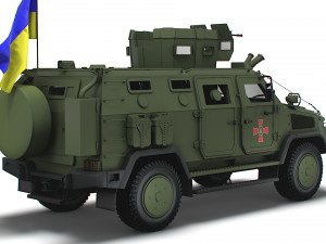 Kozak 2M1 NSVT MachineGun 2022 Model 3D