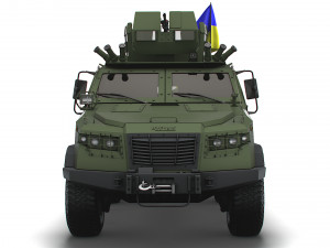 Kozak 2M1 NSVT MachineGun 2022 Model 3D