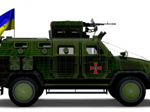 Kozak 2M1 NSVT MachineGun 2022 Model 3D