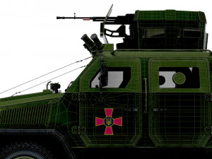 Kozak 2M1 NSVT MachineGun 2022 3D Model