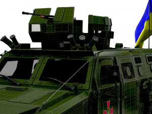 Kozak 2M1 NSVT MachineGun 2022 3D Model