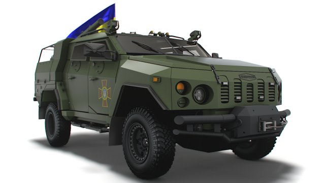 Novator ATGM Stugna P 2022 3D Model .c4d .max .obj .3ds .fbx .stl .blend 