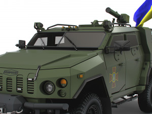 Novator ATGM Stugna P 2022 3D Model