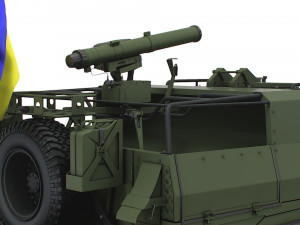 Novator ATGM Stugna P 2022 3D Model
