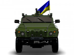 Novator ATGM Stugna P 2022 3D Model