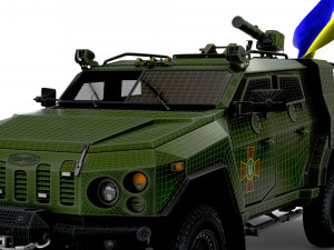 Novator ATGM Stugna P 2022 3D Model