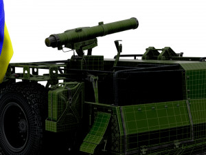 Novator ATGM Stugna P 2022 3D Model