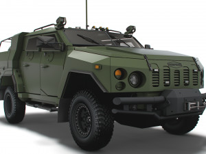 Novator Command Vehicle 2022 3D Model
