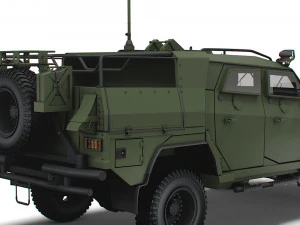 Novator Command Vehicle 2022 3D Model