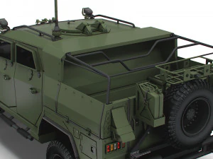 Novator Command Vehicle 2022 3D Model