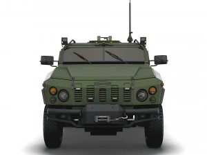 Novator Command Vehicle 2022 3D Model