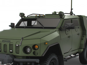 Novator Command Vehicle 2022 Modèle 3D
