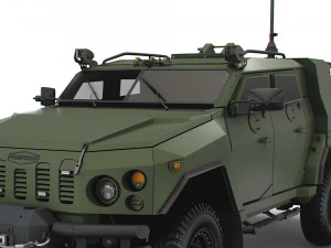 Novator Command Vehicle 2022 3D Model