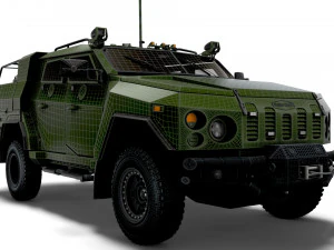 Novator Command Vehicle 2022 3D Model
