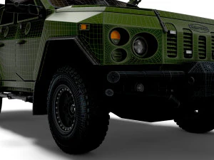 Novator Command Vehicle 2022 3D Model