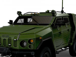 Novator Command Vehicle 2022 3D Model